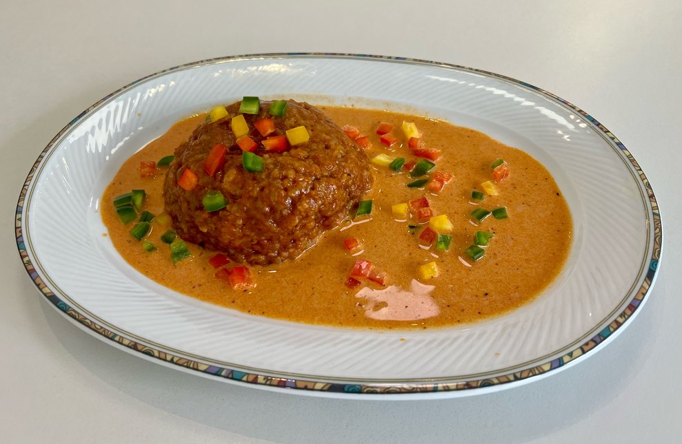 Butterschnitzel mit Paprikacreme