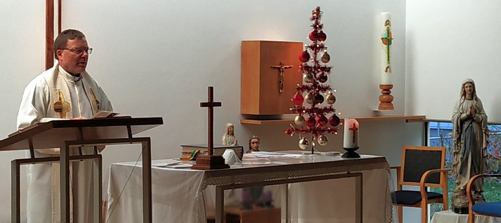 Gedenkmesse in der Hauskapelle