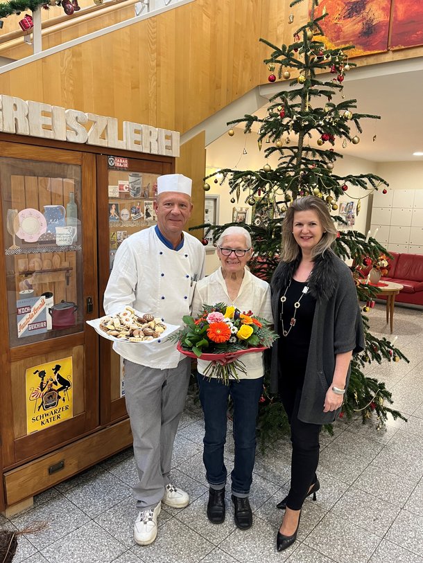 ein Blumenstrauß als Dankeschön