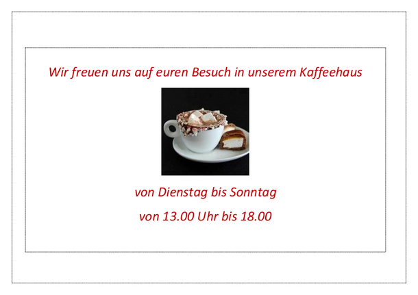 Unser Kaffeehaus